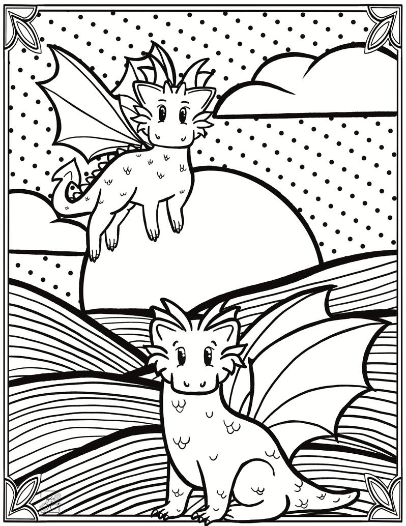 Coloring Page Commission